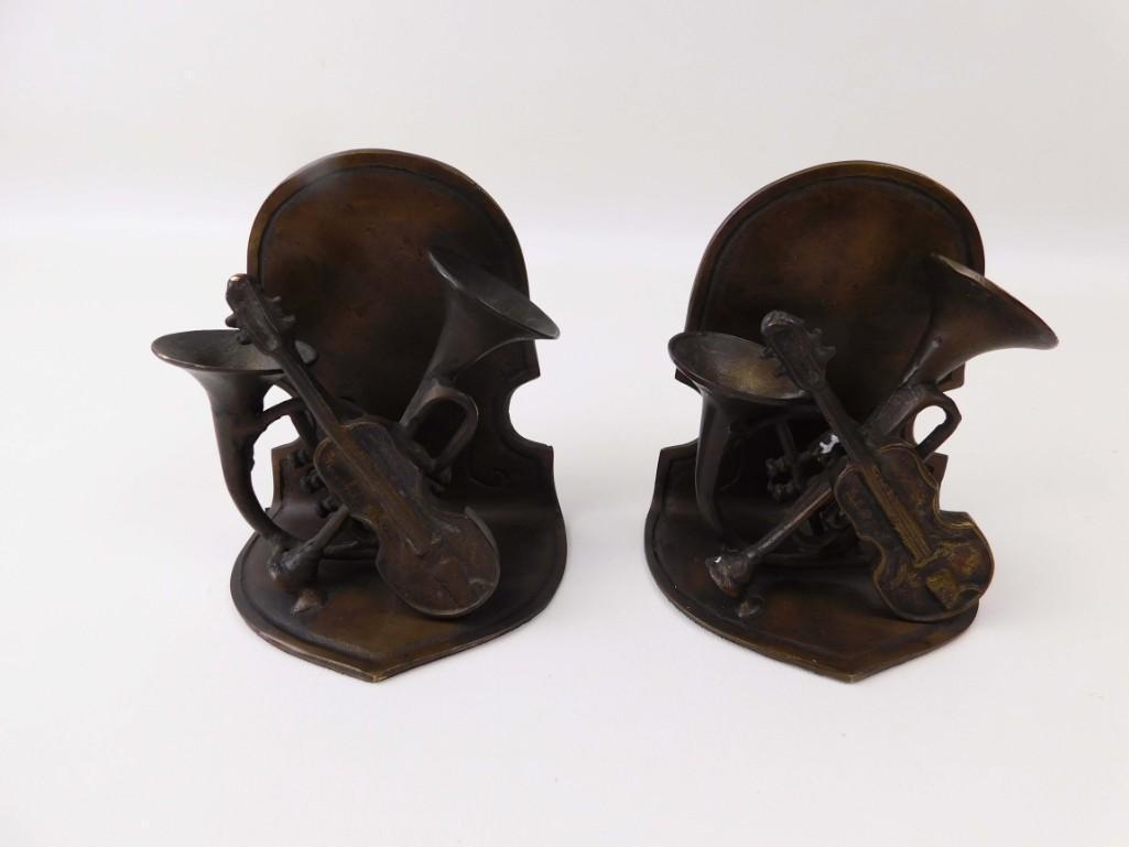 Metal Music Bookends Decorative Crafts 8838 (1 of 5)