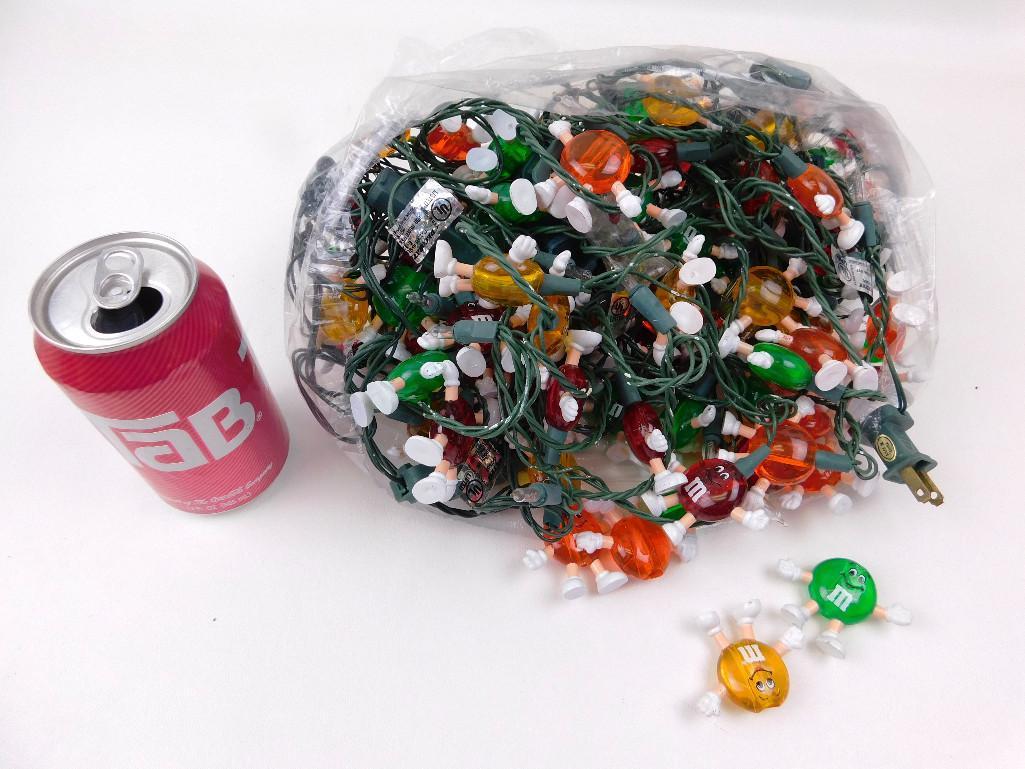 M&M Candies Christmas Tree Lights: M&M Candies Christmas Tree Lights