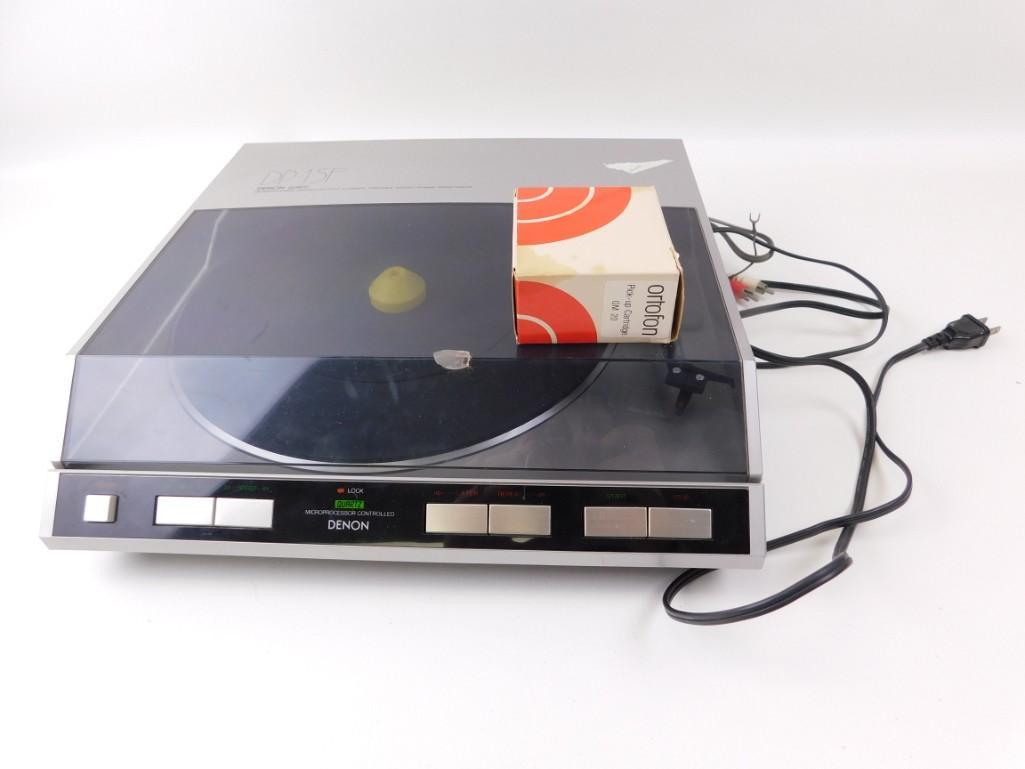 Denon Phonograph or Record Player DP-15F Turntable (1 of 4)