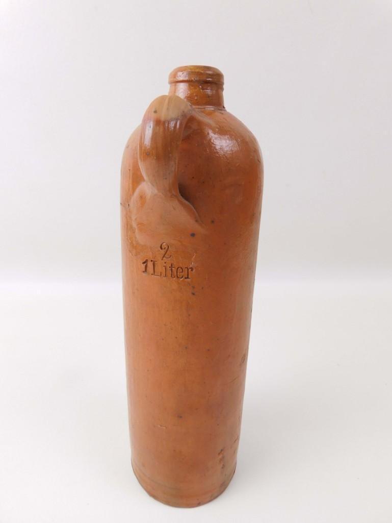 Antique Wynand Fockink Amsterdam Stoneware Gin Bottle: Antique Wynand Fockink Amsterdam Stoneware Gin Bottle