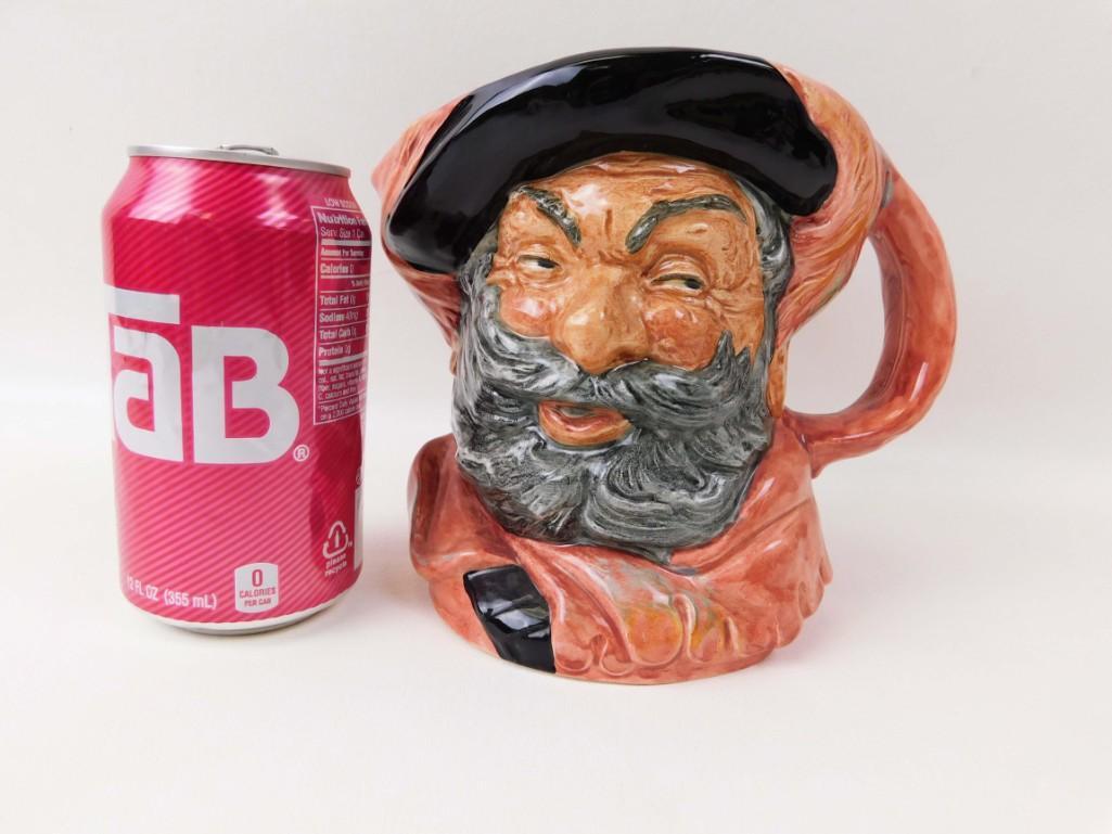 Large Royal Doulton Falstaff Toby Jug or Character Mug: Large Royal Doulton Falstaff Toby Jug or Character Mug D6287 Copr 1949