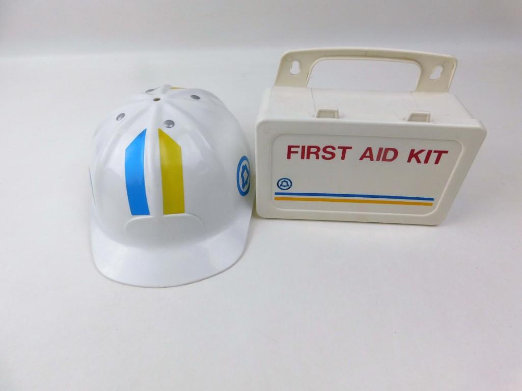 Bell Telephone Hard Hat and First Aid Kit: Bell Telephone Hard Hat and First Aid Kit