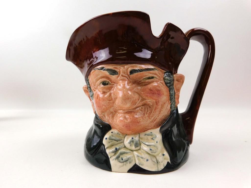 Large Royal Doulton Old Charley Toby Jug or Character: Large Royal Doulton Old Charley Toby Jug or Character Mug D5420