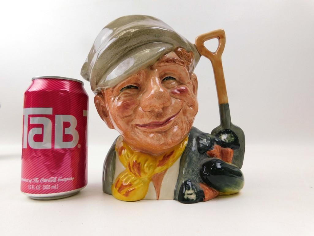 Large Royal Doulton The Gardener Toby Jug or Character: Large Royal Doulton The Gardener Toby Jug or Character Mug D6630