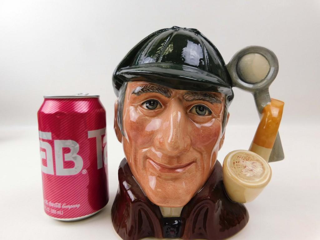 Large Royal Doulton The Sleuth Toby Jug or Character: Large Royal Doulton The Sleuth Toby Jug or Character Mug D6631