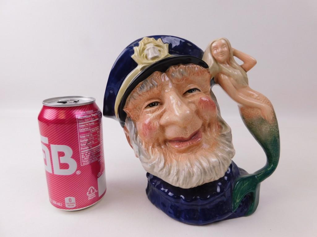 Large Royal Doulton Old Salt Toby Jug or Character Mug: Large Royal Doulton Old Salt Toby Jug or Character Mug D6551