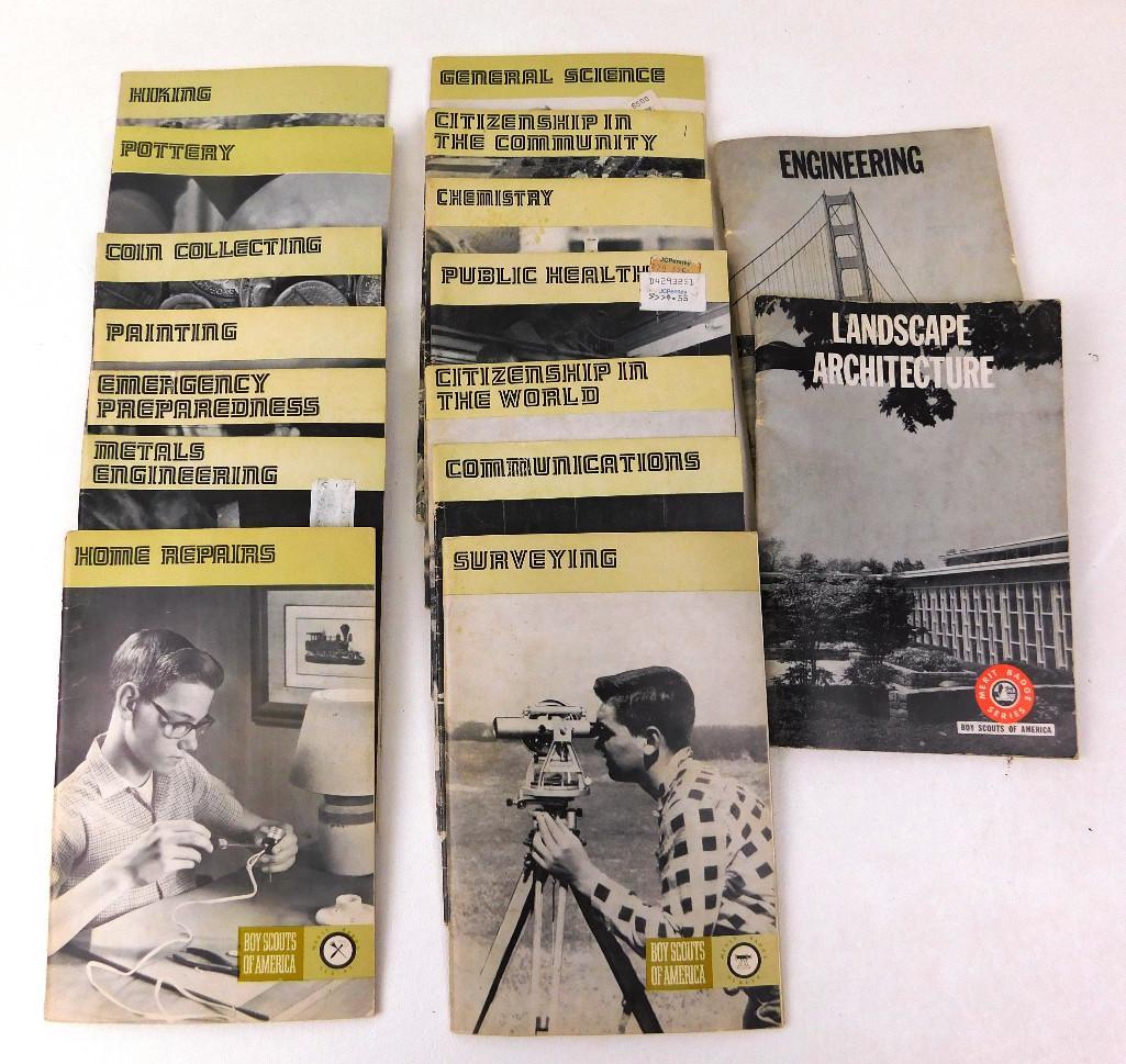 Lot of Boy Scout Merit Badge Manuals: Lot of Boy Scout Merit Badge Manuals