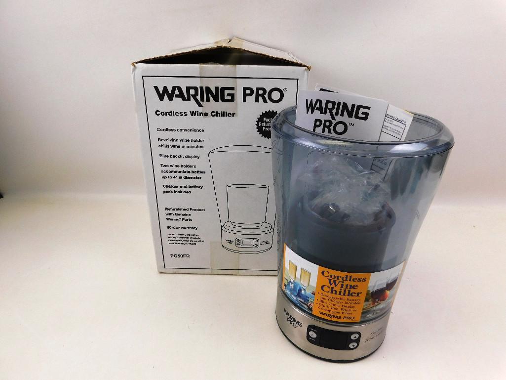Waring Pro Cordless Wine Chiller: Waring Pro Cordless Wine Chiller