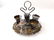 Antique English Silver Plate Egg Cruet Set