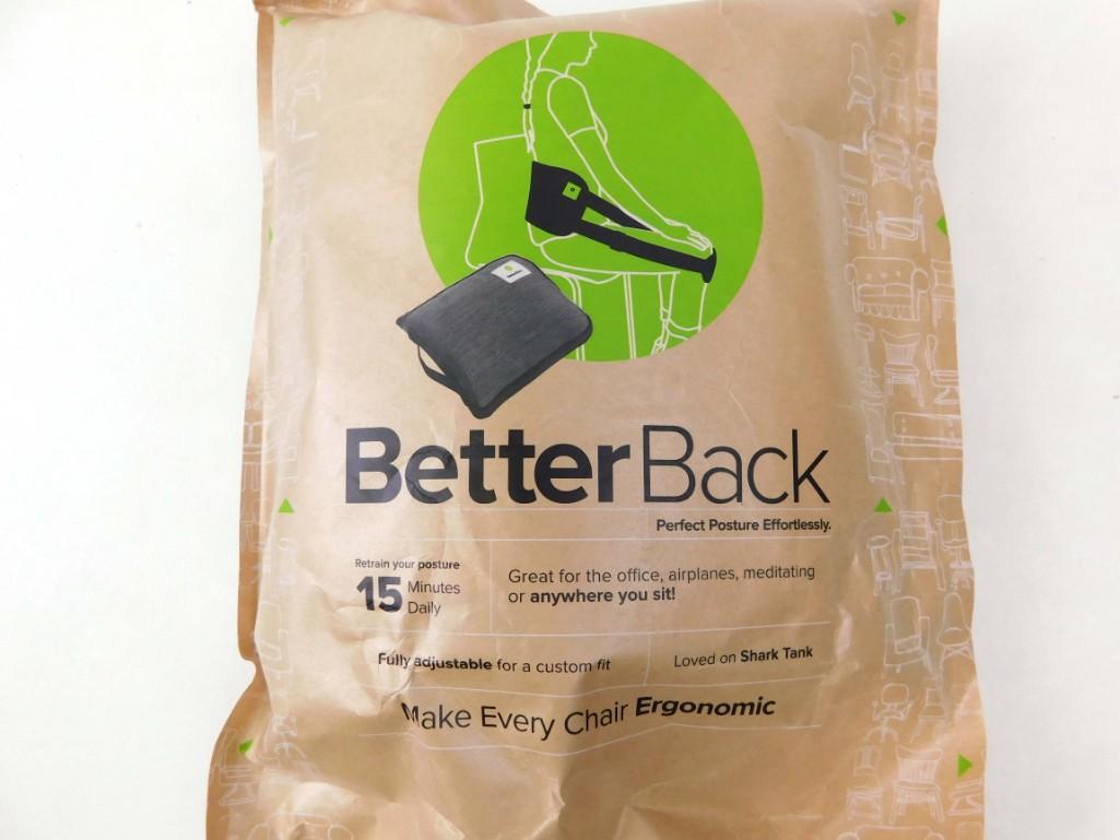 BetterBack Lower Back Posture Belt New in Package (1 of 2)