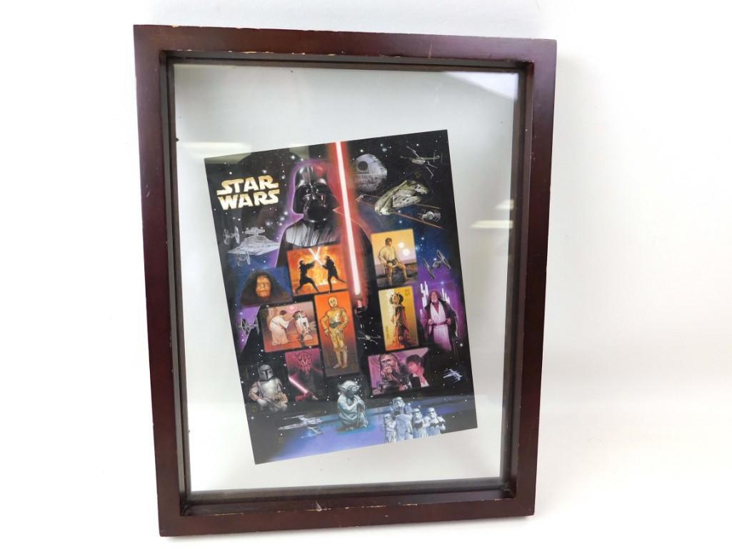 Star Wars Celebration 2007 Postage Stamps Complete Set (1 of 4)