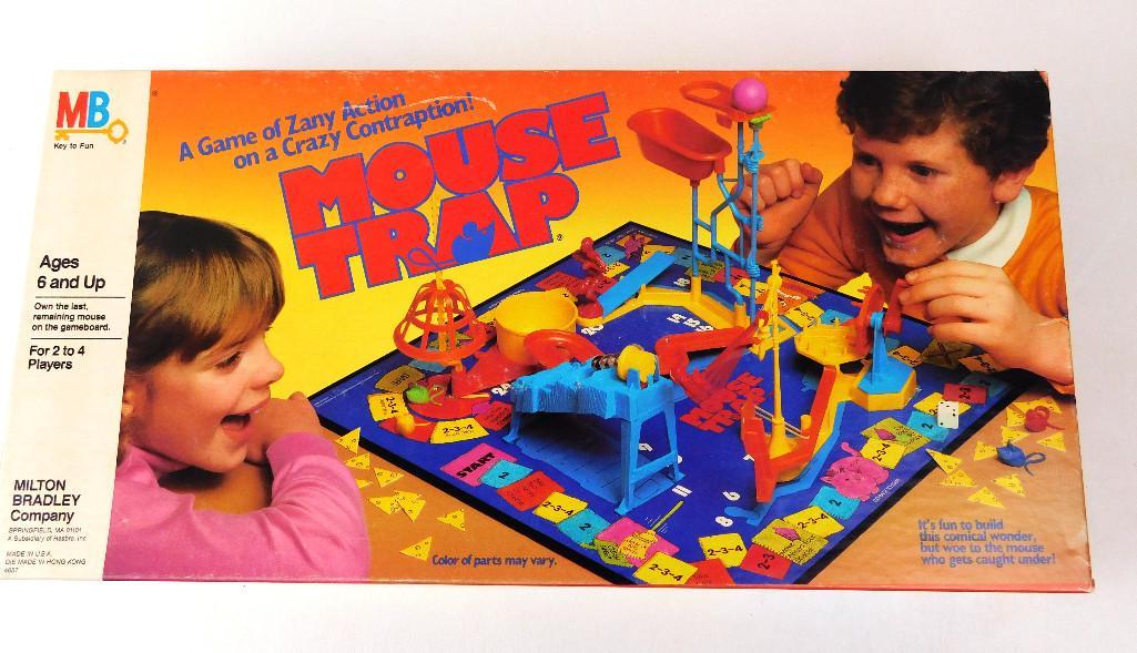 Vintage 1986 Milton Bradley Mouse Trap Board Game (1 of 2)