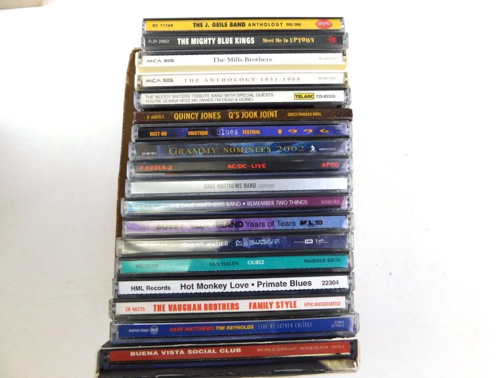 Lot of CDs incl Vaughan Brothers, Van Halen, Quincy (1 of 2)