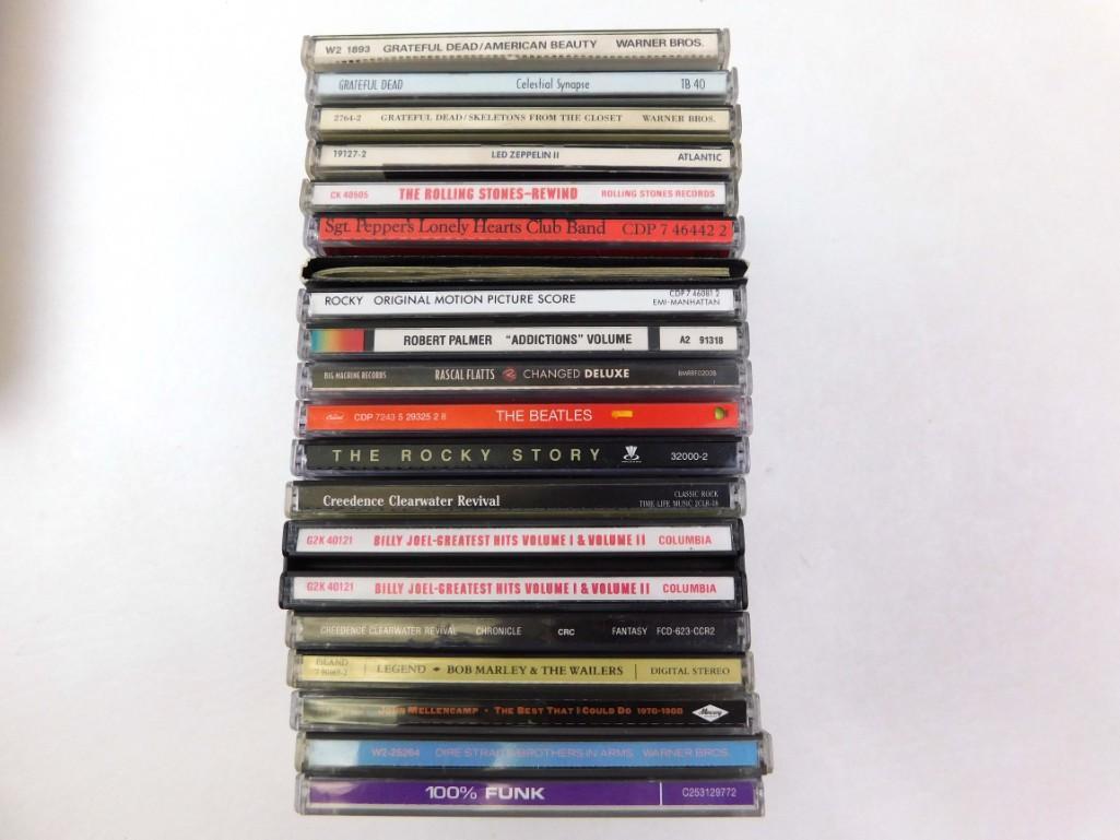 Lot of CDs incl The Beatles, CCR, Bob Marley, Etc (1 of 2)