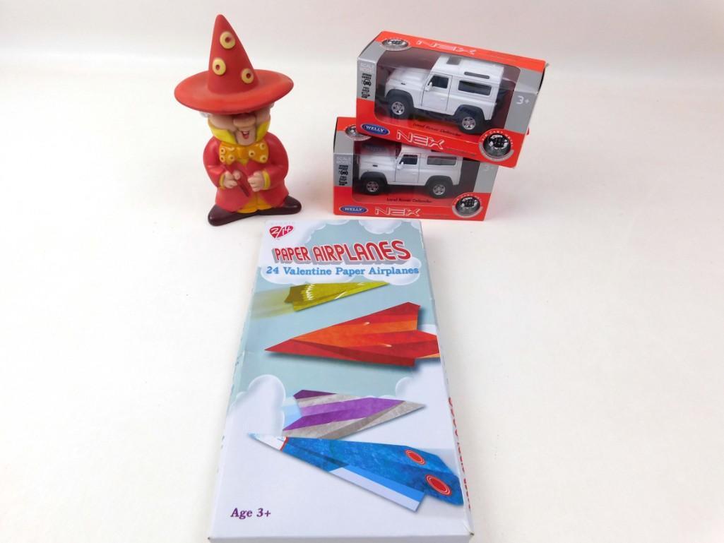 Collectible Toy Lot incl 2 Welly Nex Die Cast Land (1 of 6)