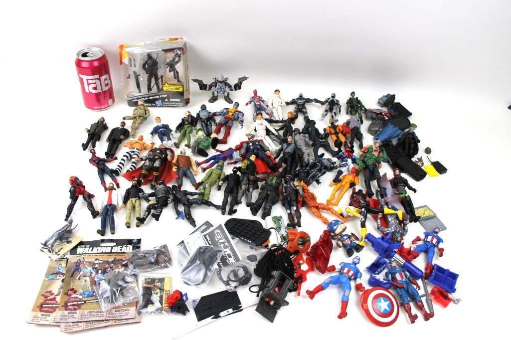 Marvel & DC Comics Superheroes & Villains & Hasbro GI (1 of 7)