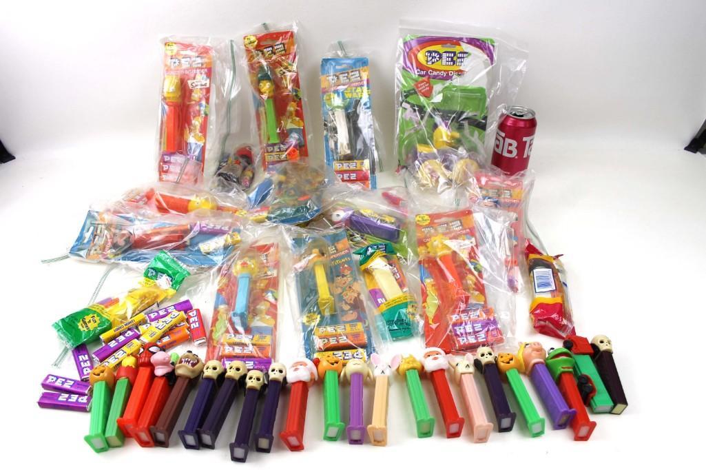 Huge Collection of Pez Dispensers incl New in Package (1 of 4)