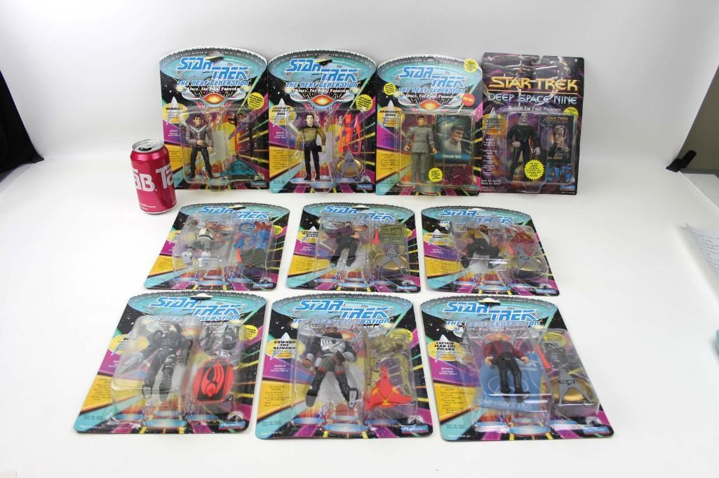 Lot of 10 Star Trek Action Figures New in Package (1 of 4)