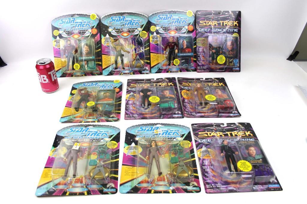 Lot of 10 Star Trek Action Figures New in Package (1 of 4)