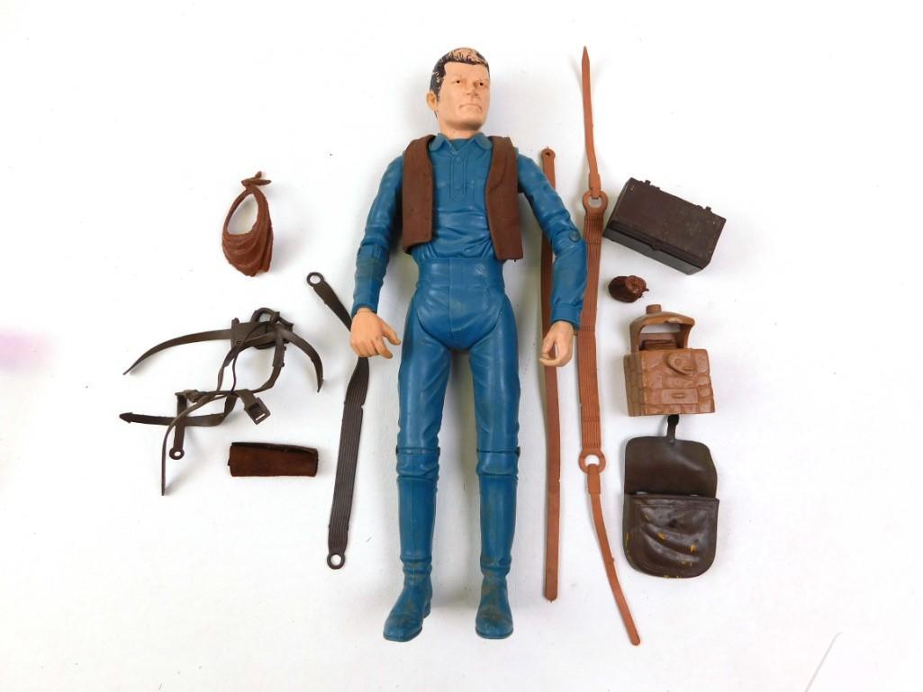 Marx Johnny West Zeb Zachary Action Figure Toy with (1 of 4)
