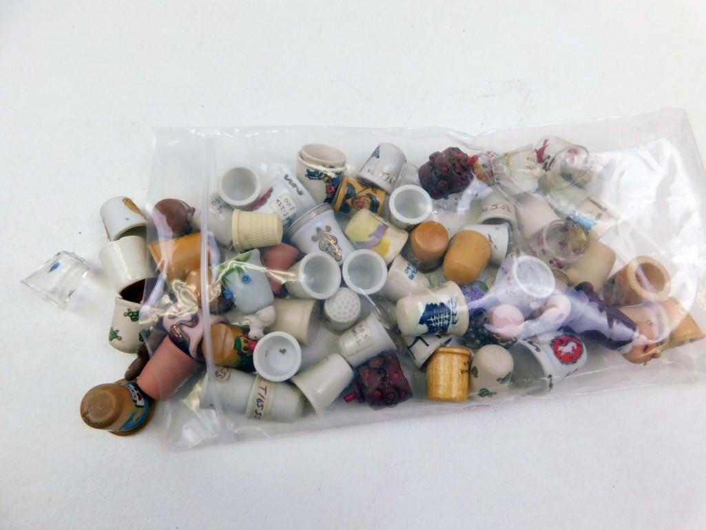 Collection of Thimbles: Collection of Thimbles