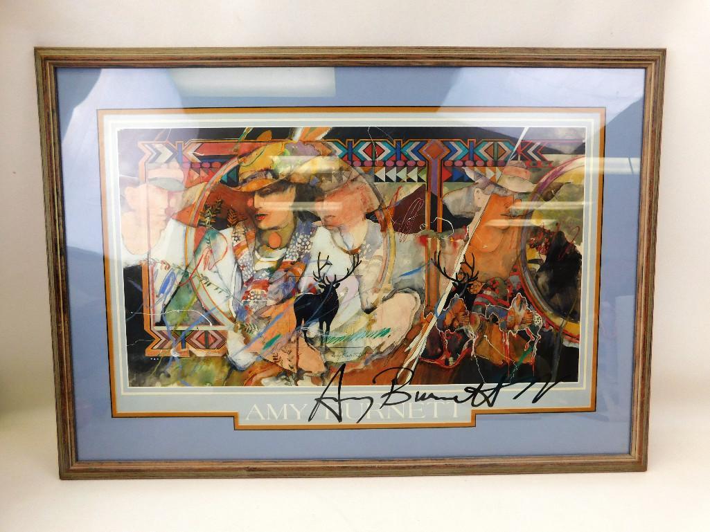 Amy Burnett Contemporary Artist Signed Print - No COA (1 of 3)
