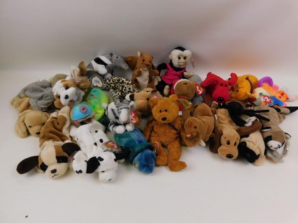 Lot of Beanie Babies: Lot of Beanie Babies