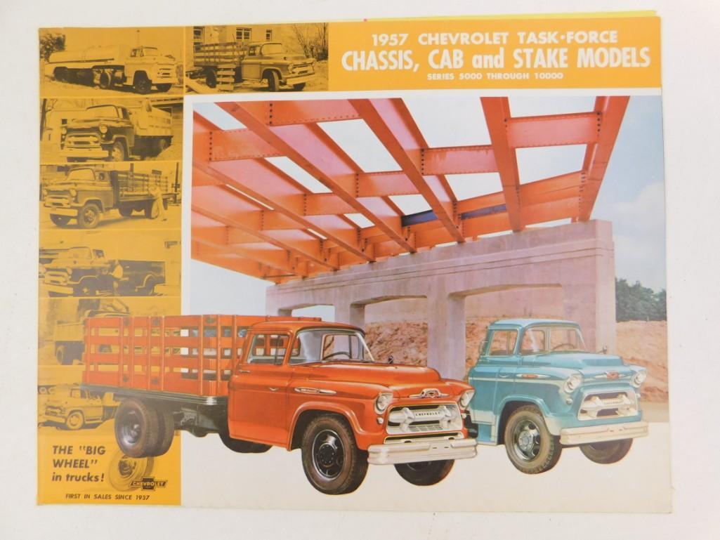 1957 Chevrolet Task Force Brochure (1 of 3)
