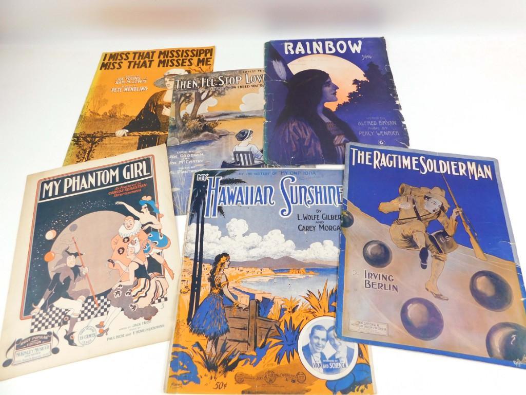 Lot of Vintage Sheet Music: Lot of Vintage Sheet Music