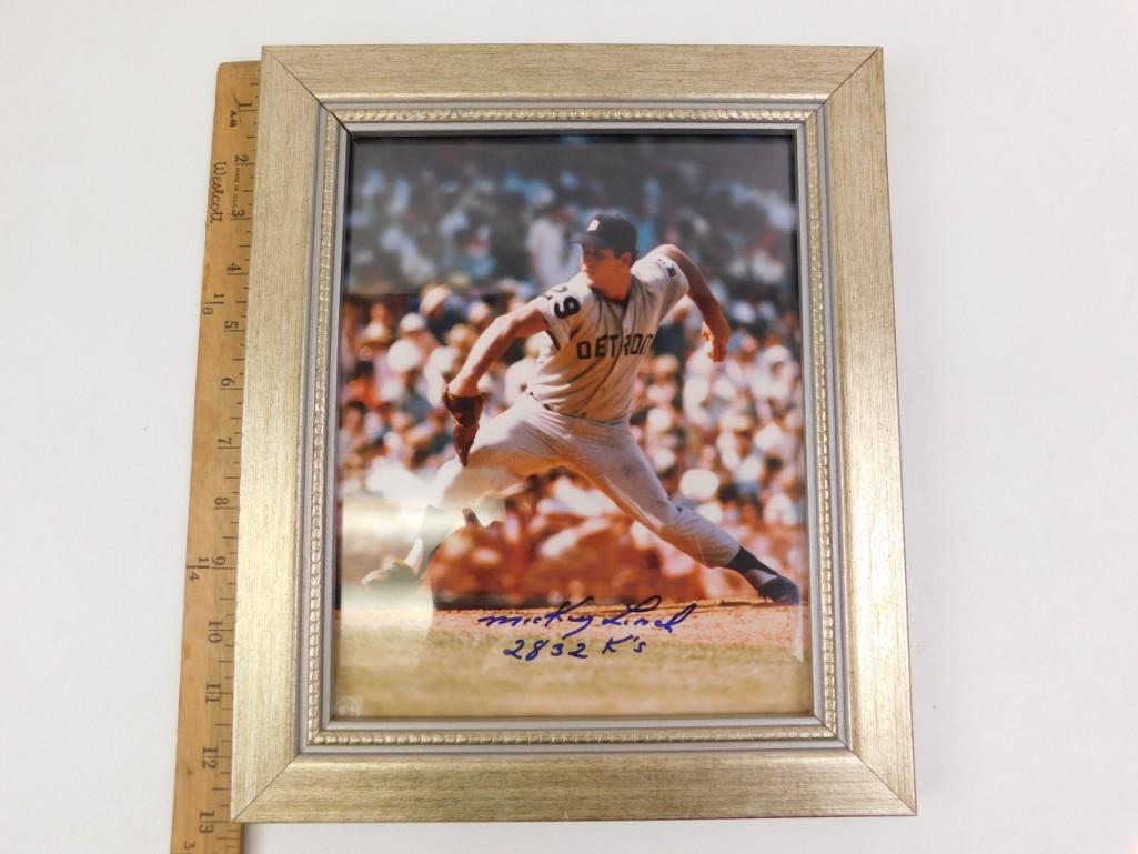 Autographed Mickey Lolich Photo (1 of 3)