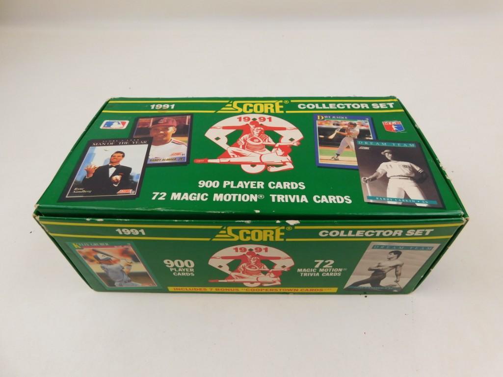 Score 1991 Collector Set 900 Player Cards and 72 Magic (1 of 4)