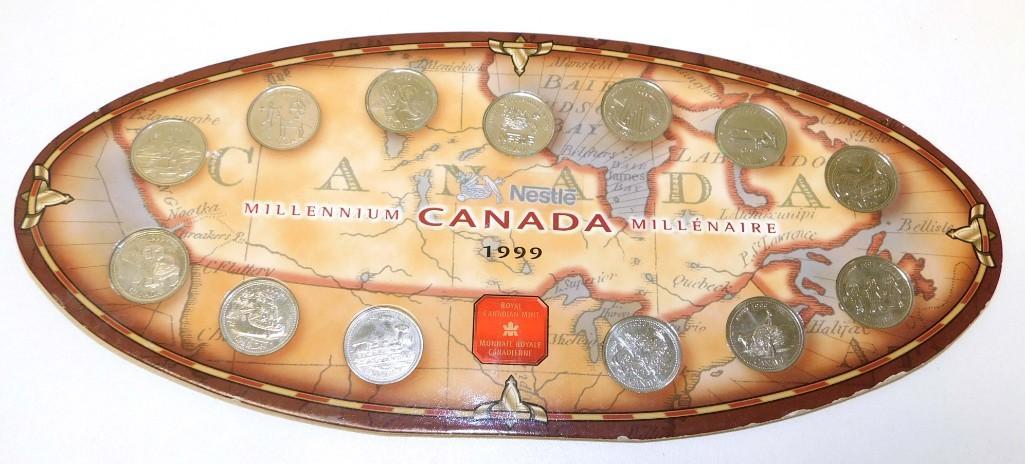 1999 Canada Millennium Quarter Set (1 of 2)
