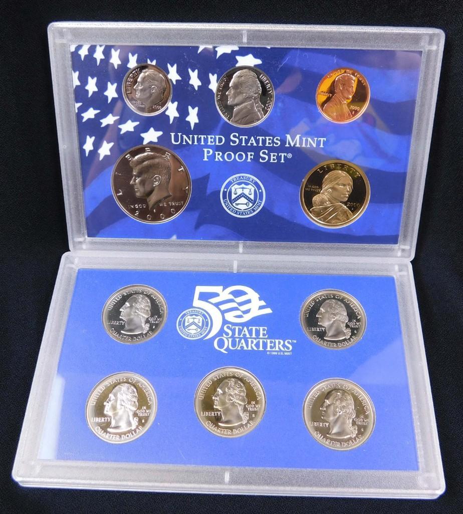 2000 US Proof Set with Quarters (1 of 4)