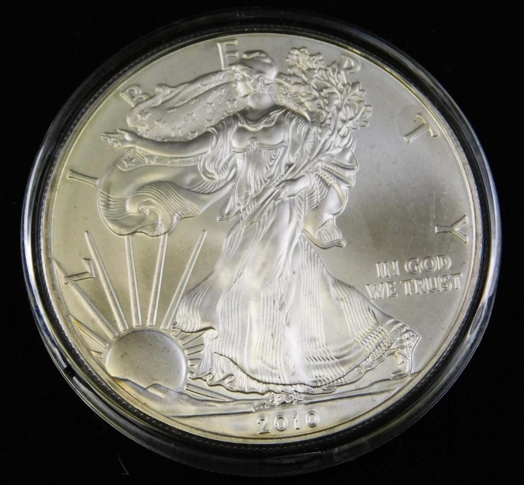 2010 BU American Silver Eagle (1 of 2)