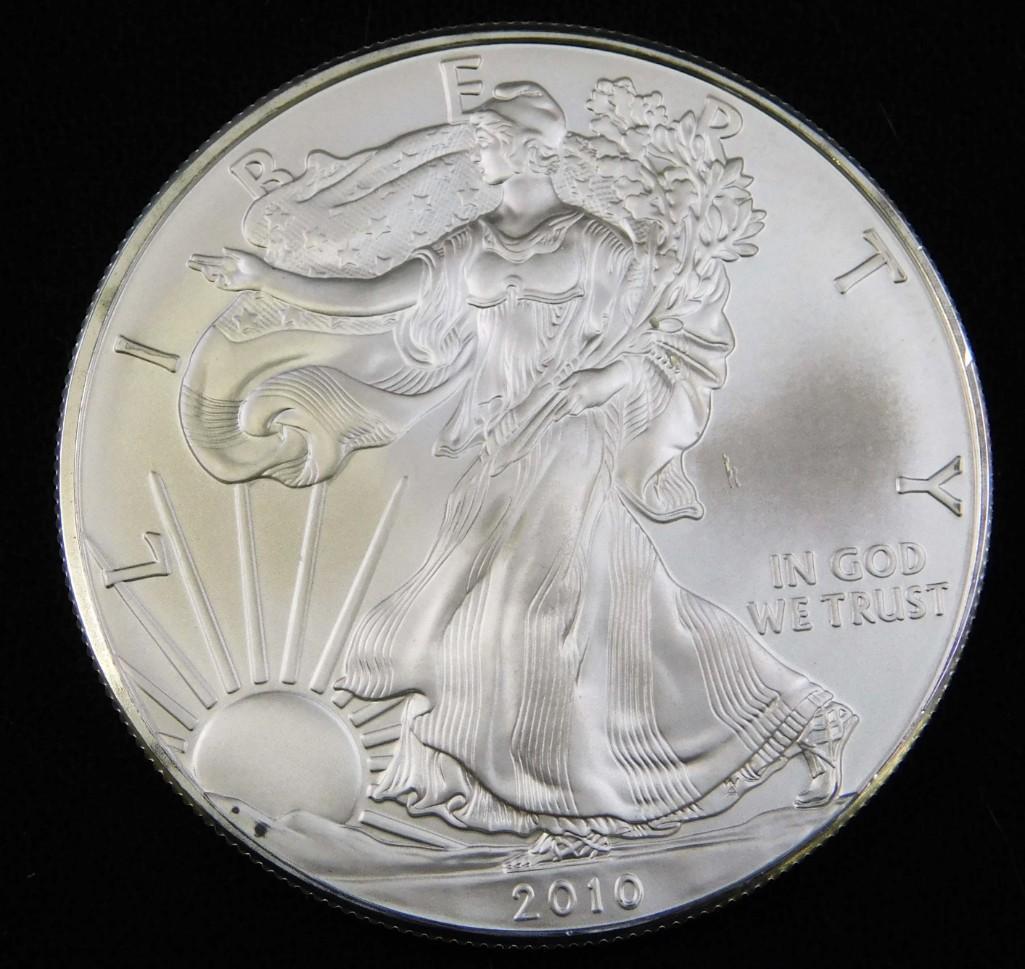2010 BU American Silver Eagle (1 of 2)