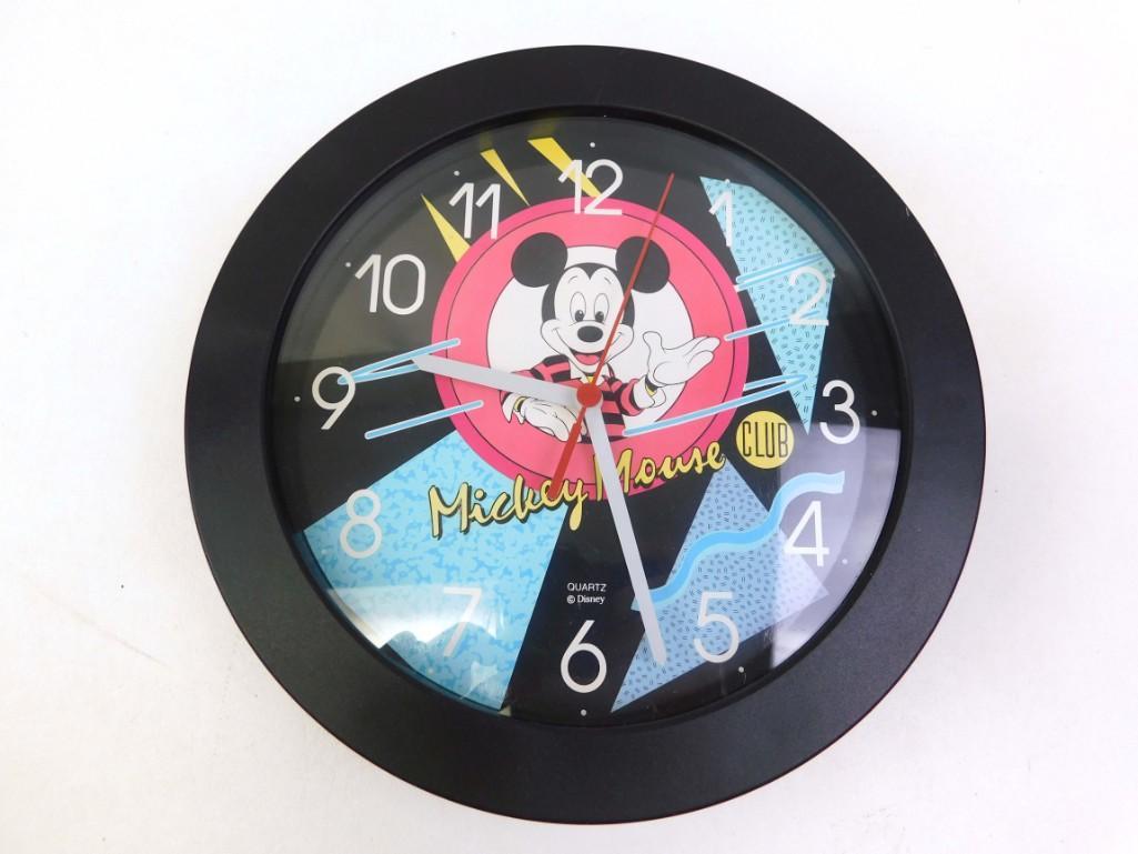 Disney Mickey Mouse Club Wall Clock: Disney Mickey Mouse Club Wall Clock or Kitchen Clock