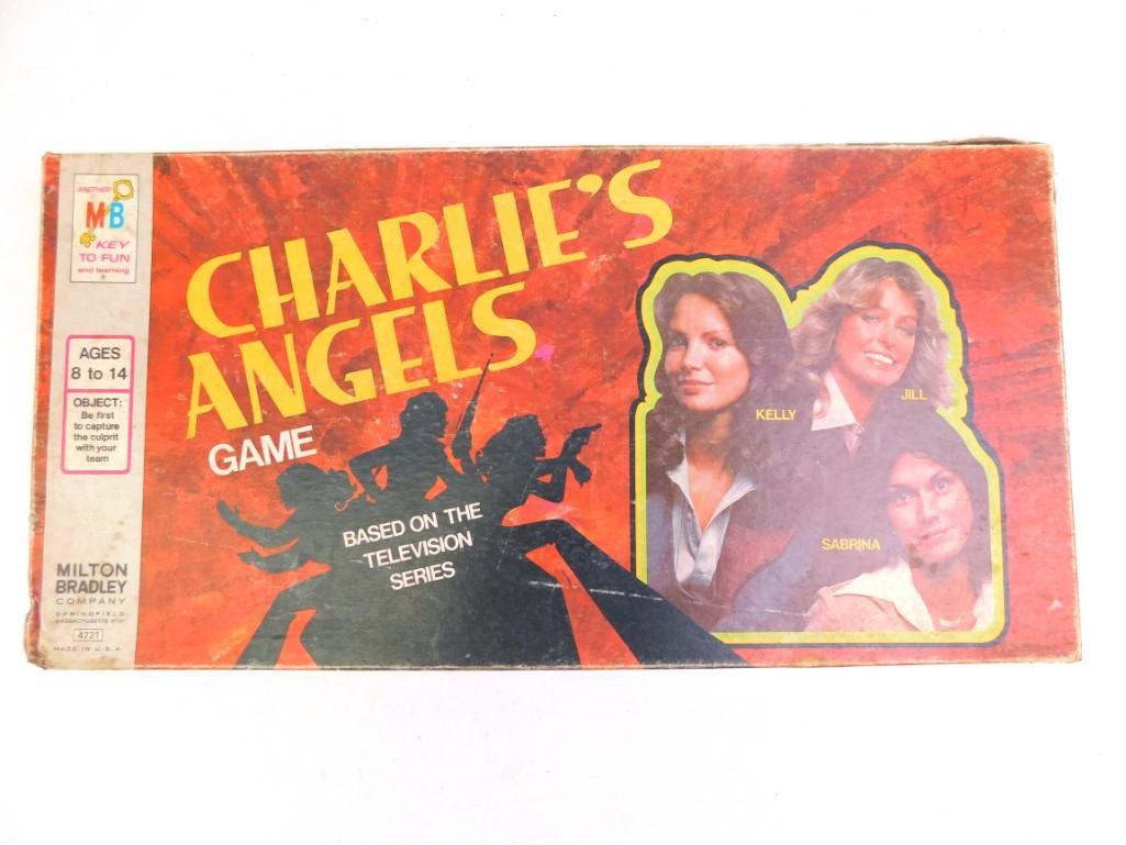 Vintage Charlie's Angels Board Game: Vintage Charlie's Angels Board Game Condition: Everything you see in the pictures is included. Not checked for completeness