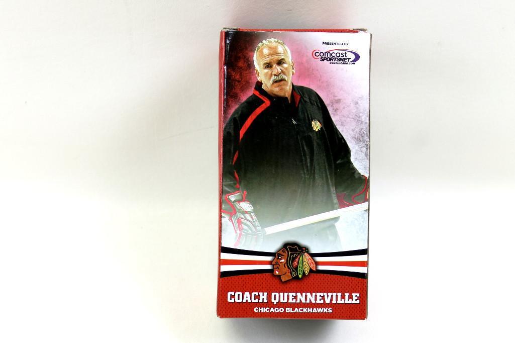NIB - Chicago Blackhawks Joel Quenneville Bobblehead: NIB - Chicago Blackhawks Joel Quenneville Bobblehead