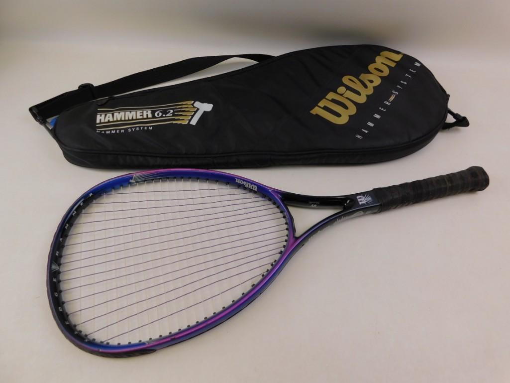 Wilson Hammer 6.2 Racquetball Racquet: Wilson Hammer 6.2 Racquetball Racquet with case