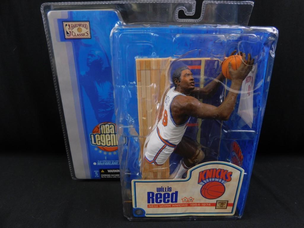 See ll Pictures Lot of 3 Sports Figures in Boxes Dusty: Lot of 3 Sports Figures in Boxes Dusty Baker, Willis Reed Oscar Roberstson Harwood Classics McFarlane and Forever Collectibles See All Pictures