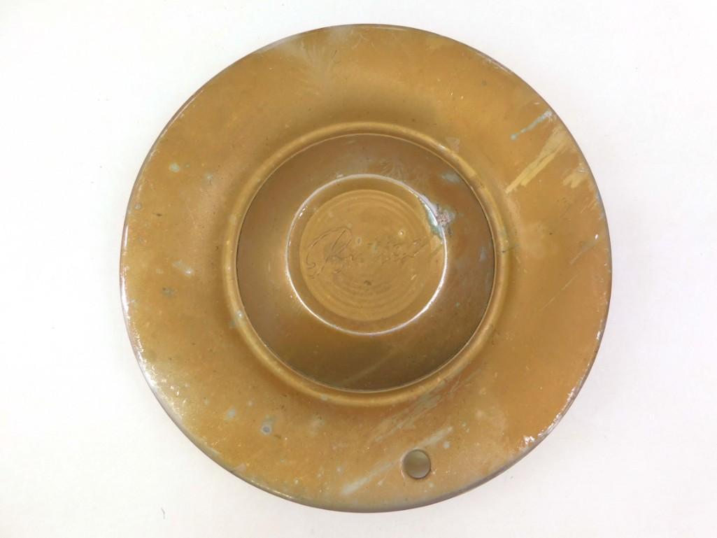 Classic Pontiac Hubcap: Vintage Pontiac hubcap probably from the late 1940's or early 1950's