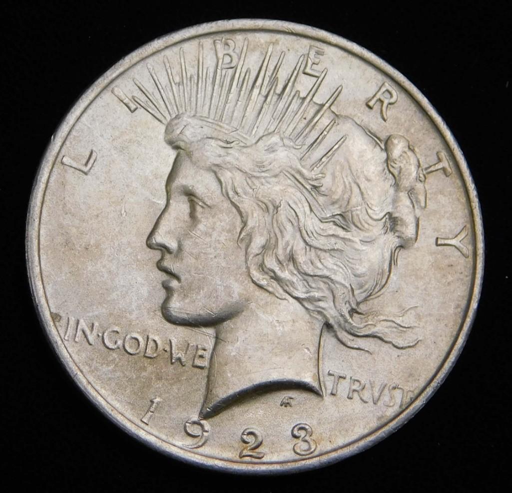 1923-P Silver Peace Dollar: 1923 P Peace Dollar