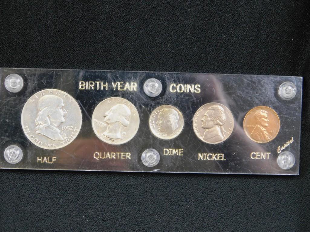 1952 Birth Year Coin Set: 1952 Birth Year Coin Set