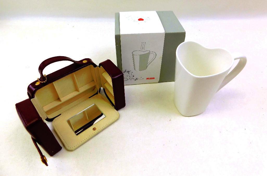 Makeup Case & Alessi Pitcher: Makeup Case & Alessi Pitcher