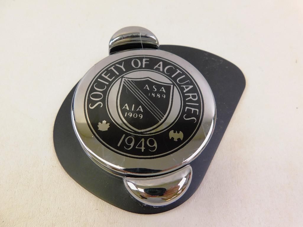 Society of Actuaries Coaster Set: Society of Actuaries Coaster Set