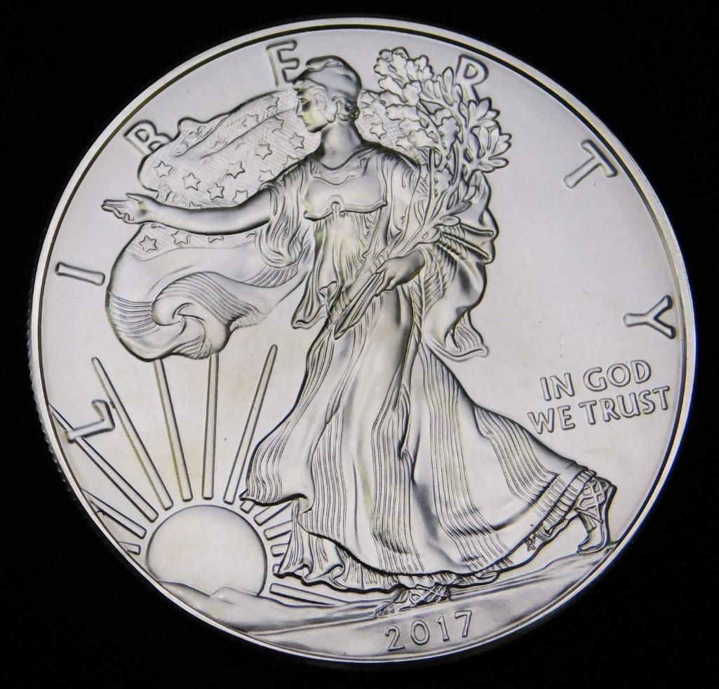 2017 BU American Silver Eagle: 2017 BU American Silver Eagle