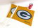 Lot of 2 Green Bay Packers Football Flags - 2
