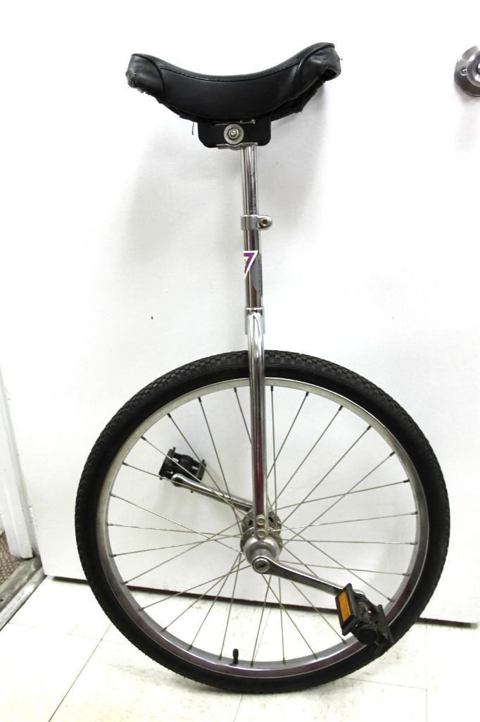 Invicta Chrome Frame Unicycle: Invicta Chrome Frame Unicycle