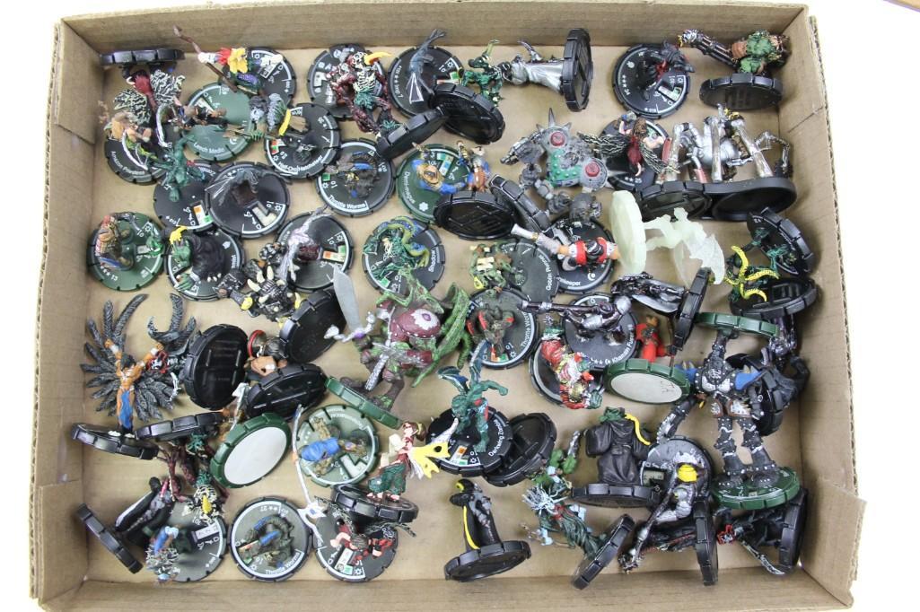 Lot of 55 WizKids Game Pieces: Lot of 55 WizKids Game Pieces