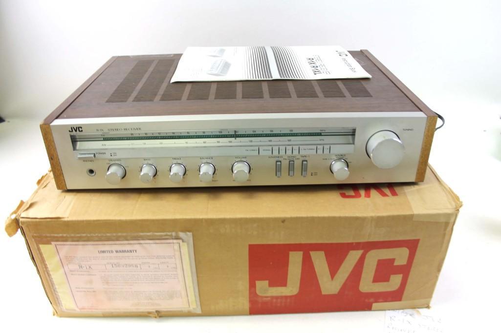 Vintage JVC Stereo Receiver Model R-1X in Original Box (1 of 7)